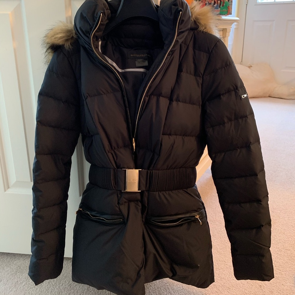 Donna Karan Winter Jacket with Hood